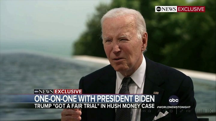 Biden says he would not pardon Hunter in June 2024 interview